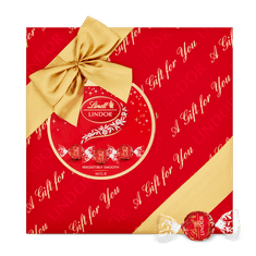 LINDT Dárkový balíček pralinek LINDOR Mléčná čokoláda, 287g