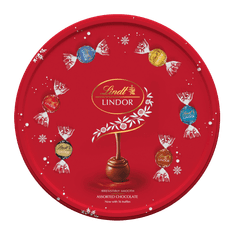 LINDT LINDOR plechovka pro všechny 450g