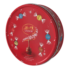 LINDT LINDOR plechovka pro všechny 450g