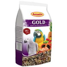 Avicentra Krmivo Gold velký papoušek 850g