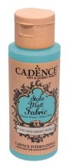 Cadence Textilní barva Style Matt Fabric - světle tyrkysová / 50 ml