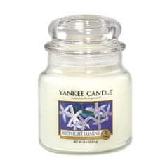 Yankee Candle Aromatická svíčka střední Midnight Jasmine 411 g