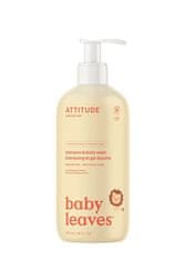 Attitude Dětské tělové mýdlo a šampon s vůní hruškové šťávy Baby Leaves (Shampoo & Body Wash) 473 ml