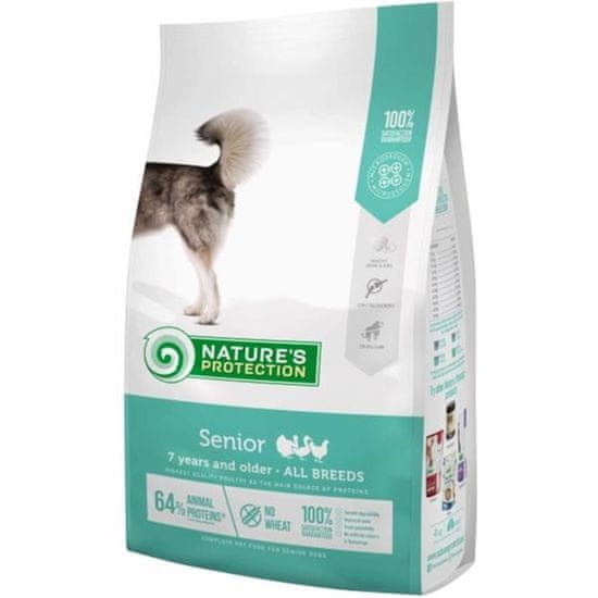 Nature's Protection Dog Dry Senior 4 kg