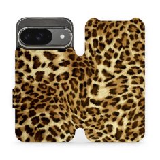 Mobiwear Knížkové flip pouzdro - Google Pixel 9 / 9 Pro - VA33P Leopardí vzor