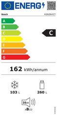 Bosch Kombinovaná chladnička KGN39VICT