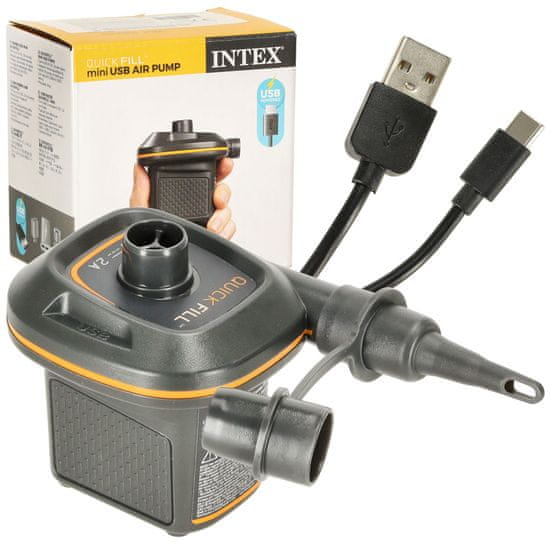 shumee Elektrická pumpa pro nafukování bazénu, 2 USB-A 5V DC/2A INTEX 66635