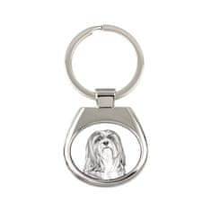 Artdog Lhasa Apso - klíčenka se psem, klíčenka s potiskem, personalizovaná visačka od Art-Dog