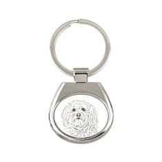 Artdog Havanese, Havanese - klíčenka se psem, klíčenka s potiskem, personalizovaná visačka od Art-Dog