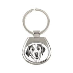 Artdog Brittany Spaniel, Epagneul Breton - klíčenka se psem, klíčenka s potiskem, personalizovaná visačka od Art-Dog