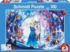 Schmidt Puzzle Princezna v zasněženém lese 100 dílků