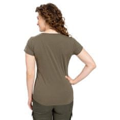 Bushman tričko Natalie V dark green XL