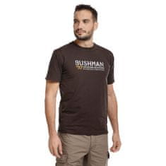 Bushman tričko Voyta dark brown M