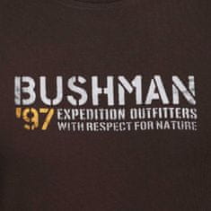 Bushman tričko Voyta dark brown M