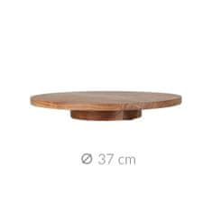 Home&Styling Kulaté otočné prkénko, akátové dřevo, ? 37 cm