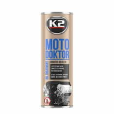 shumee ADITIVA DO MOTOROVÉHO OLEJE K2 S TĚSNICÍM MATERIÁLEM. MOTO DOKTOR 443ML 443ML