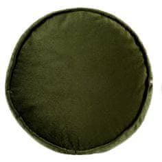 Gift Decor Sametový pouf, O 60 cm barva zelená