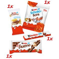 KINDER Kinder Maxi mix cukrovinek s plyšovou hračkou - tuleň 133g