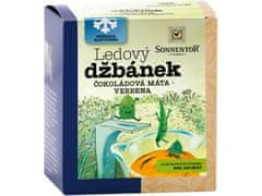 Sonnentor Ledový džbánek čokoládová máta – verbena bylinný čaj bio 32 g