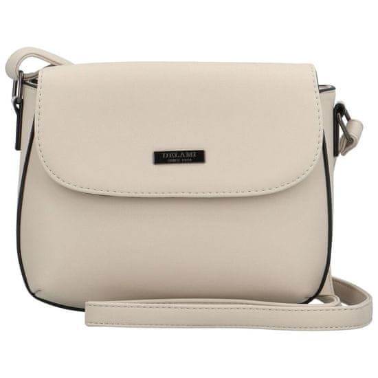 Delami Módní dámská crossbody kabelka Delami Little Mia, krémová