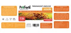 ProFertil Podzim 15-0-30, 2-3měsíční hnojivo (4kg)