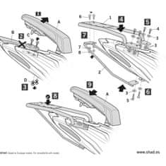 SHAD Montážní sada pro horní kufr Top master B0BN18ST BENELLI BN 125