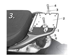 SHAD Montážní sada pro horní kufr Top master A0SC53ST APRILIA Scarabeo