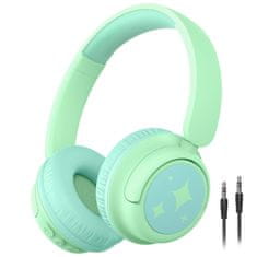 iClever Kids Bluetooth Headphones BTH22 Green