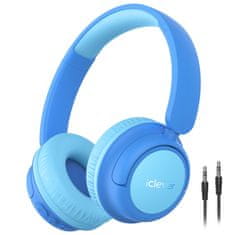 iClever Kids Bluetooth Headphones BTH22 Blue