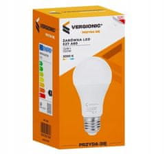 Vergionic LED žárovka A60 15W 3000K E27 teplá barva