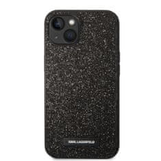 Karl Lagerfeld  Glitter Plague Zadní Kryt pro iPhone 14 Plus Black