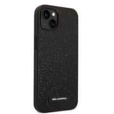 Karl Lagerfeld  Glitter Plague Zadní Kryt pro iPhone 14 Plus Black