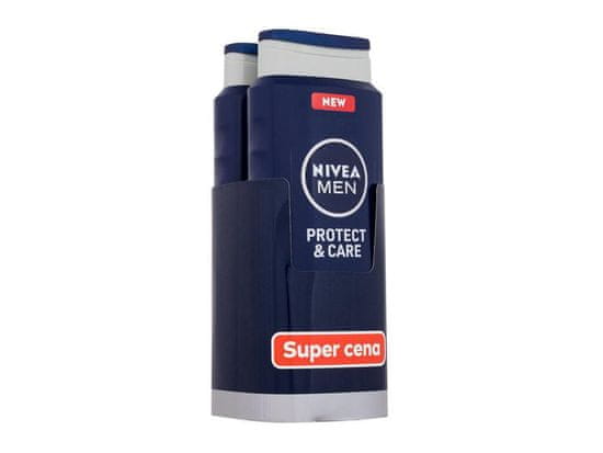 Nivea 2x500ml men protect & care duopack, sprchový gel