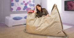 Beanbag Sedací pytel 189x140 comfort s popruhy khaki