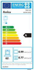 Amica vestavná elektrická trouba TEM 16 B
