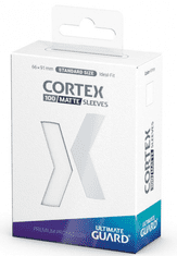 Ochranné obaly na karty Ultimate Guard - Cortex Sleeves Standard Size Matte White (100 ks)