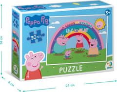 Dodo Toys Puzzle Prasátko Peppa: Duha 30 dílků