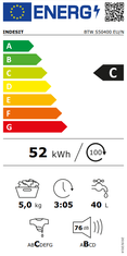 Indesit pračka BTW S50400 EU/N