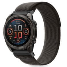 Tech-protect Nylon řemínek na Garmin Fenix 5x / 5x Plus / 6x / 6x Pro / 7x / 8 51mm, black/orange