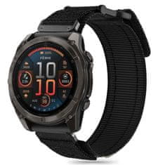 Tech-protect Scout Pro řemínek na Garmin Fenix 5x / 5x Plus / 6x / 6x Pro / 7x / 8 51mm, black