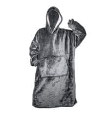 HomeLife Televizní mikina s kapucí HOODIE, S-XXL šedá, 1 ks