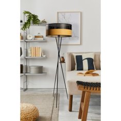 LYSNE.PL Stylová stojací lampa PARYŻ DUAL – elegancki design do každého interiéru”, bílá