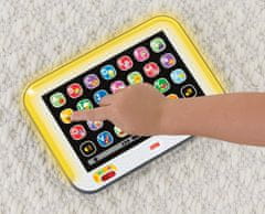 Fisher-Price Smart Stages Tablet CZ, hudební výuková hračka pro batolata, světla a zvuky, česká verze HXB68