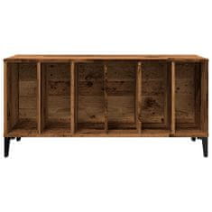 Vidaxl Skříňka na LP desky old wood 100 x 38 x 48 cm kompozitní dřevo