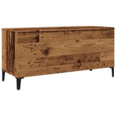 Vidaxl Skříňka na LP desky old wood 100 x 38 x 48 cm kompozitní dřevo