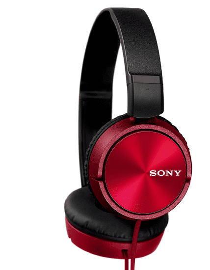 Sony sluchátka MDR-ZX310 červené