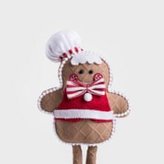 Homla Vánoční figurka | COOKIE | Perníček s dlouhýma nohama | 46 cm | 705380