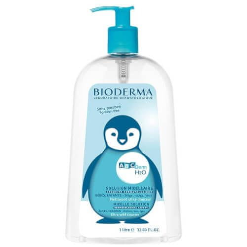 Bioderma Micelární voda pro citlivou dětskou pokožku ABCDerm (H2O Micelle Solution) 1000 ml