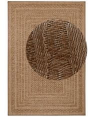 NORTHRUGS Kusový koberec Forest 103992 Beige/Brown – na ven i na doma 80x150