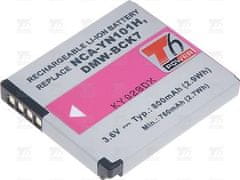 T6 power Baterie Panasonic DMW-BCK7, DMW-BCK7E, NCA-YN101H, NCA-YN101F, NCA-YN101G, 700mAh, 2,5Wh